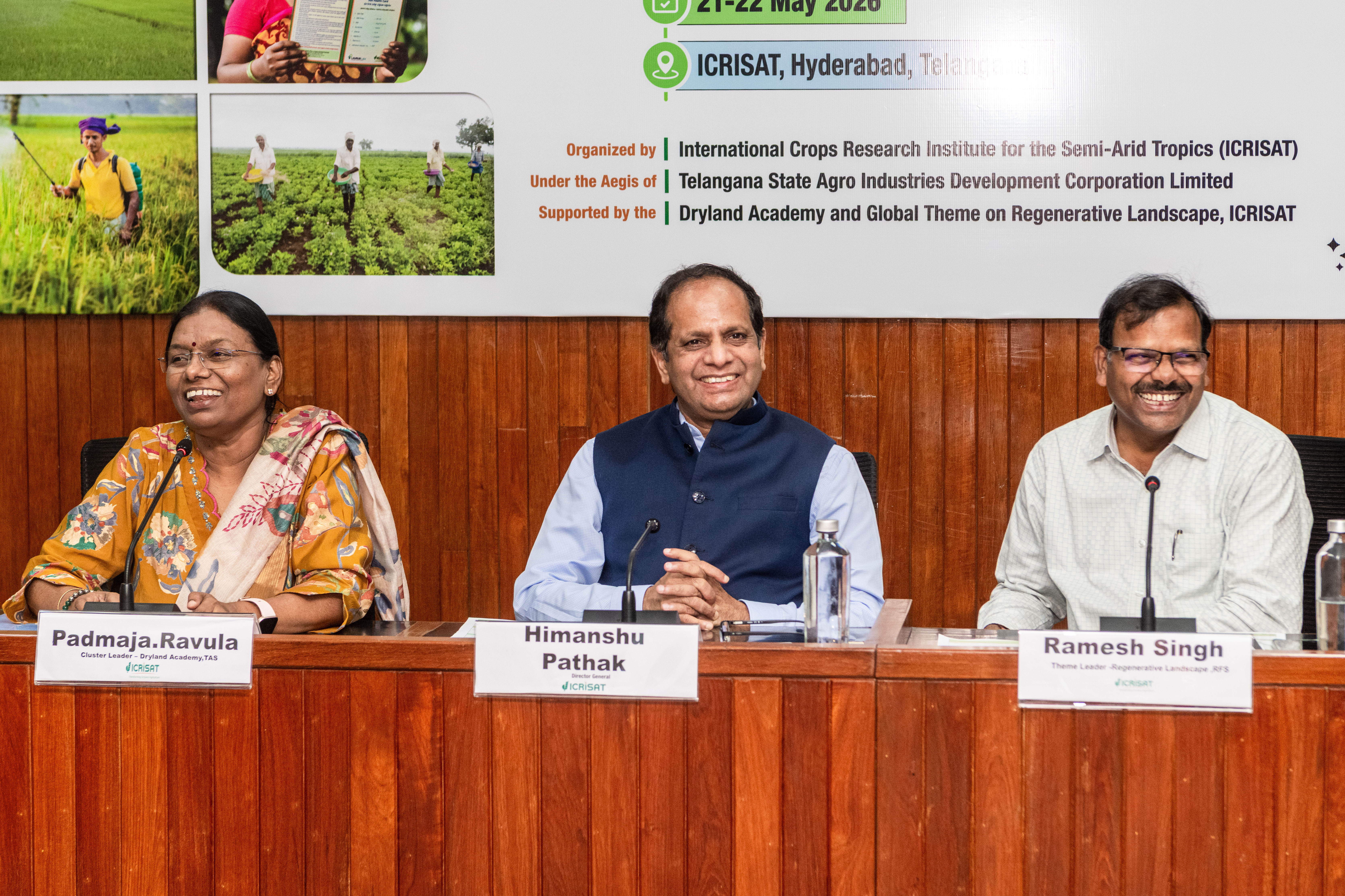 Dr Himanshu Pathak is the Director General of the International Crops Research Institute for the Semi-Arid Tropics