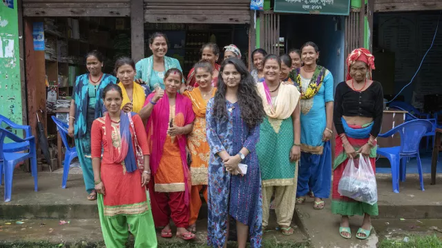 Researcher Pratima Baral hopes to use technology to improve farmers’ lives. Photo by C. De Bode/CGIAR