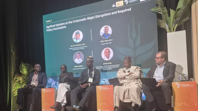 Panel 2: Agrifood Systems at the Crossroads: Major Disruptions and Required Policy Innovations. 