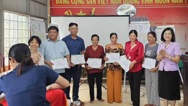Rice-Shrimp PNM gender workshop in Vietnam