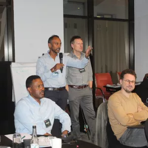 Biswanath Das, Enable Lead, at the PSD workshop in Nairobi, December 2025.