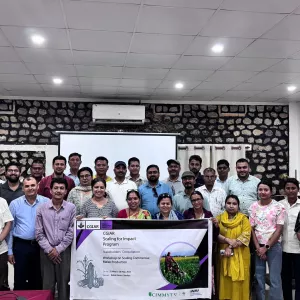 CGIAR MCM scaling workshop in Bardiya, Nepal